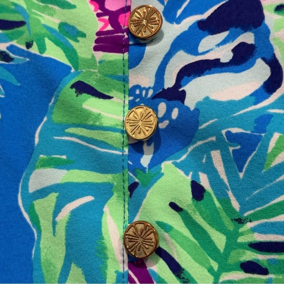 Lilly Pulitzer Luxletic Daphne Skort Pundy Blue Isle Be Back Golf Size 2 - Picture 4 of 13